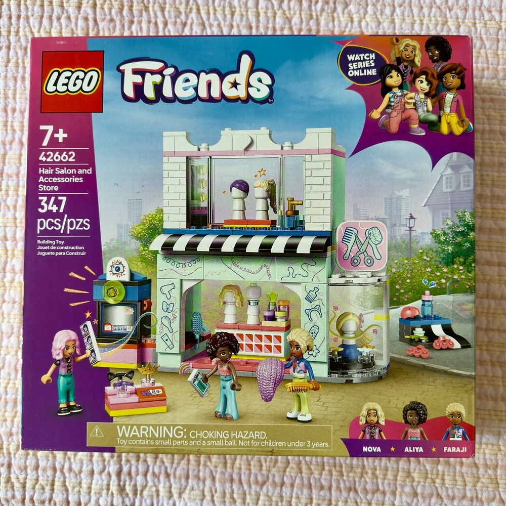 LEGO® Friends Hair Salon and Accessories Store-New Sealed Retired (42662)-347 PC